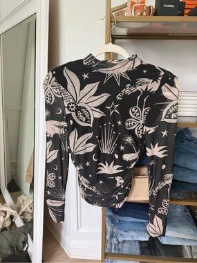 Farm Rio Cerrado Blouse XS New without tags